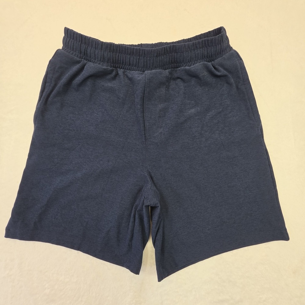 Beyond Yoga Lounge Shorts Womens S Navy Blue Drawstring Elastic Waist Athleisure